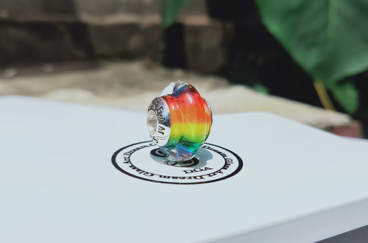 *🌈 GBBX-190200 彩虹飛碟琉璃 MWS