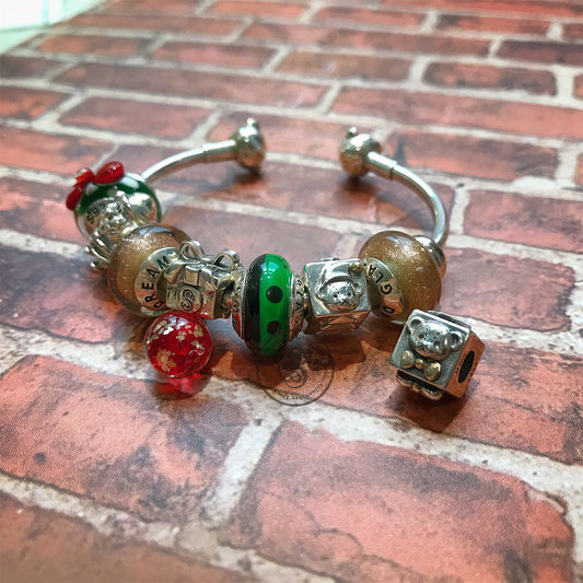 Christmas 瑪雷熊-聖誕魔方 (925/9K)- SBB-181112X MWS