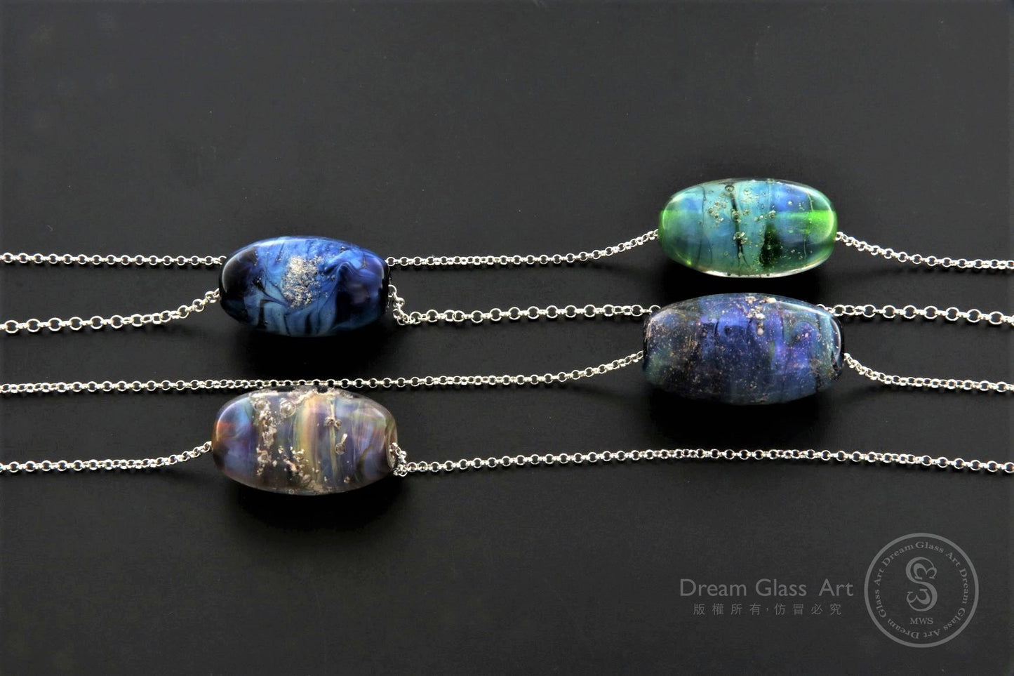 🌍宇宙能量琉璃珠訂製🌍橢圓珠型