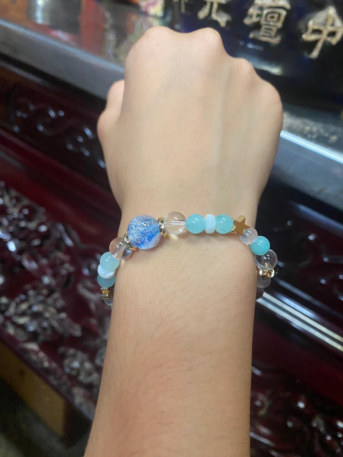 🌍宇宙能量琉璃珠訂製🌍唸珠串珠款