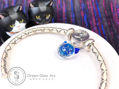 👪骨灰/毛髮琉璃珠🐱-SBBG-20210315 貓咪-單顆價格*製作骨灰琉璃珠