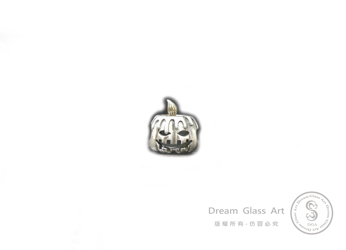 🎃DreamGlassArt*-萬聖節-南瓜蠟燭SBB-190503🎃