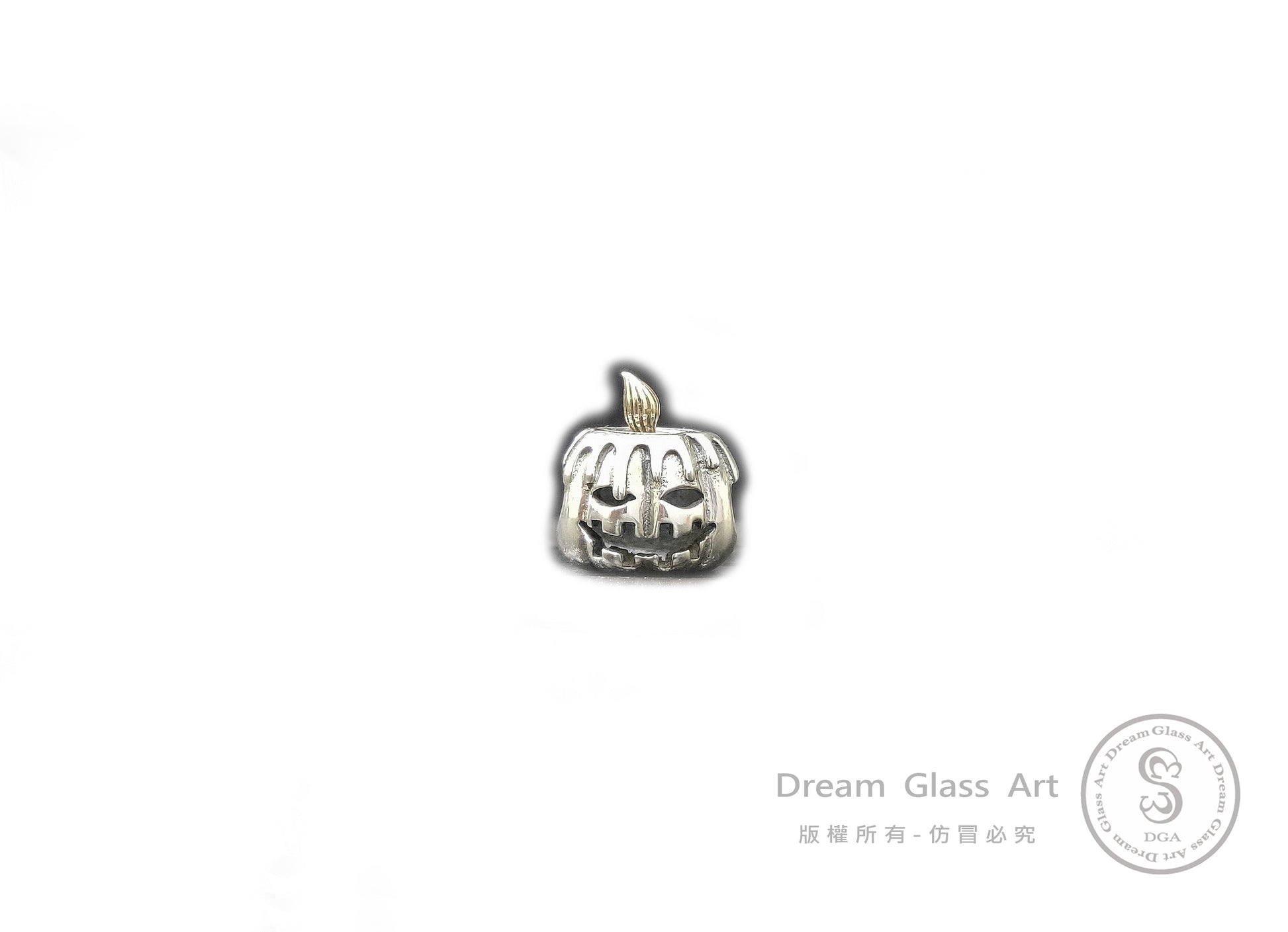 🎃DreamGlassArt*-萬聖節-南瓜蠟燭SBB-190503🎃 MWS