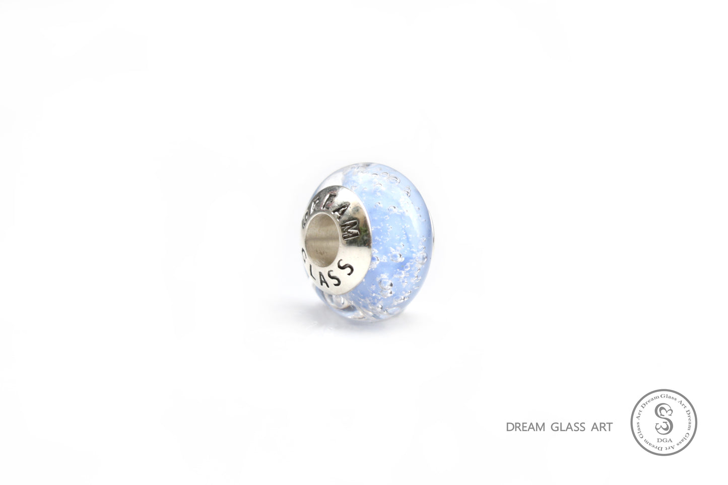 👪骨灰/毛髮琉璃珠🐱-不透-藍海系-單顆價格*製作骨灰琉璃珠/各大串珠品牌皆可串