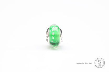 👪骨灰/毛髮琉璃珠🐱-透明-大地森林綠系-單顆價格*製作骨灰琉璃珠/各大串珠品牌皆可串